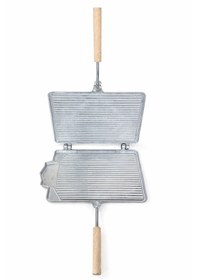 Resim El Tost Makinesi Ocak Üstü Gri (Küçük) 