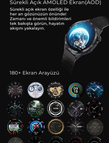 Resim Spovan Apeiron Tansiyon Ölçer Akıllı Saat (Distribütör Garantili) 