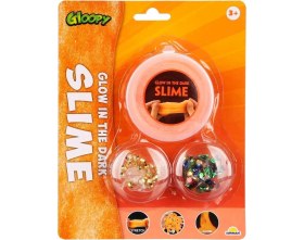 Resim Uravas Store Gloopy Karanlıkta Parlayan Turuncu Slime 