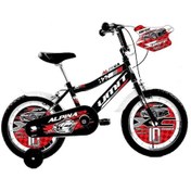 Resim ÜMİT 1647 ALPINA-M-BMX-V ERKEK ÇOCUK BİSİKLETİ 16 JANT SİYAH KIRMIZI 
