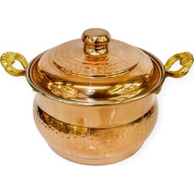 Resim Efemir Maraş Bakır Güveç Tencere No: 1 