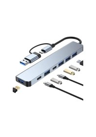 Resim Büro Ev Ofis Cihazları İçin Usbc-7hub Usb Çevirici 
