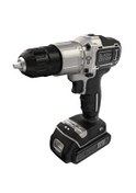Resim Black & Decker Silver Series BDCHD18SC2K-QW 18V 1.5Ah Çift Akülü Darbeli Matkap Vidalama + Kitbox 