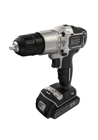 Resim Black & Decker Silver Series BDCHD18SC2K-QW 18V 1.5Ah Çift Akülü Darbeli Matkap Vidalama + Kitbox 