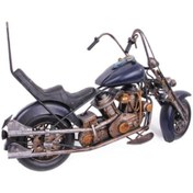 Resim Huramarketing Metal Motosiklet Biblo Dekoratif Hediyelik 