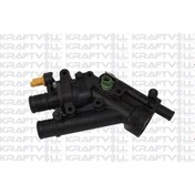 Resim TERMOSTAT GOVDESI KOMPLE TERMOSTATLI C4 C4 PICASSO C5 II C5 III 307 406 YM P38 407 EW7A 1.8 16V KRAFTVOLL 08100083 Kraftvoll