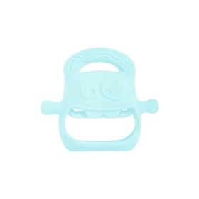 Resim Mavi Bebek Silikon Diş Kaşıyıcı 