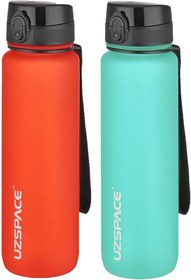 Resim SoyluhanStore 2'li Tritan Matara Seti 1000 ml Büyük Boy 14 Farklı Renk Seçeneği FiftyFifty 