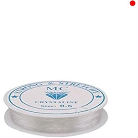 Resim NETWORK ART Şeffaf Esnek Balıkçılık Misinası 0,6 mm 