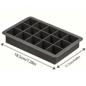 Resim Turcoshop11 15 Gözlü Silikon Kalıp Dayanıklı Yapışmaz Buz Küpü Makinesi Ev Bar Kokteyl 