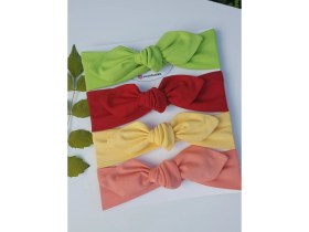 Resim Swan Butik Kız Çocuk Bebek Bandana Toka Seti 4'lü 