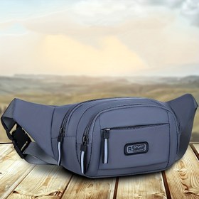 Resim Erkekler için Büyük Kapasiteli Çok Fonksiyonlu Bel Çantası - Dayanıklı, Spor Bel Çantası Ayarlanabilir Askı ile, Telefon, Anahtar ve Nakit için Çoklu Fermuarlı Cebi 