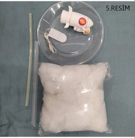 Resim Kendin Yap Uçan Astronot Tasarımlı Gece Lambası 