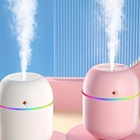 Resim USB nemlendirici ile AromaRelax makinesi, yatak odası, oturma odası, masa, araba nemlendirici için uygun, Şanslı Renkli Araba AromaRelax makinesi, atmosfer ışıklı nemlendirici USB sprey makinesi ile, aromaRelax spreyi 