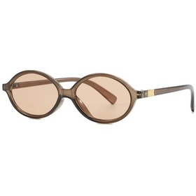 Resim Rexxar Retro Küçük Oval Kadın Güneş Gözlüğü Steampunk Uv400 Koruma Moda Aksesuarbordo51gri Gri 