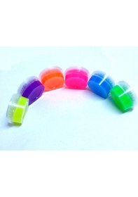 Resim Hayal Sepeti 6 Renk Seçenekli Neon Fosforlu Hazır Slime - Hazır 