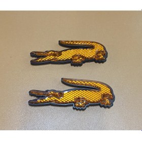 Resim Timsah Şekilli Sarı Renk Reflektör Yapışkanlı 2 Adet Plastik 