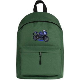 Resim Yamaha R25 And Text Sırt Çantası - Yeşil 