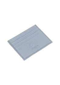 Resim West Polo Hakiki Deri Bol Kartlıklı Unisex Kartlık Wpt041 Buz Mavisi Buz Mavi 