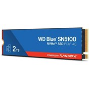 Resim WD Blue SN5100 2TB WDS200T5B0E 7100/6700MB/s PCIe Gen 4.0 M.2 2280 NVMe SSD 