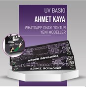 Resim Ahmet Kaya Plakalık, 2 Adet Premium Uv Baskı, Plakalıkhane 