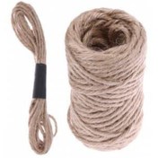 Resim Gereksiz Şeyler Dekoratif Halat 10mm Jüt Halat Kendir Urgan Halat Ip 10 Metre 
