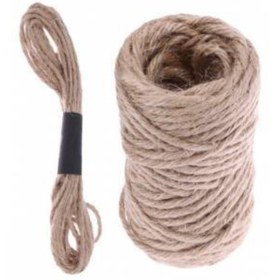 Resim Gereksiz Şeyler Dekoratif Halat 10mm Jüt Halat Kendir Urgan Halat Ip 10 Metre 