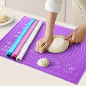 Resim 1 adet, Ekstra Büyük Hamur Matı, Yapışmaz Pişirme Matı, Tezgah Matı, Hamur Açma Tahtası, Çoklu Boyut ve Renk Seçenekleri, Ekmek, Şekerleme, Kurabiye Yapımı, Pişirme Araçları, Mutfak Gereçleri, Mutfak Aksesuarları 