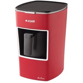 Resim Arçelik K 3300 Mini Telve Kırmızı Türk Kahve Makinesi 