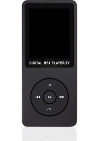 Resim Ultra İnce Ekranlı Mp3 Çalar, Radyo Ve Kayıt Özellikli, 64gb Tf Kart Desteği 