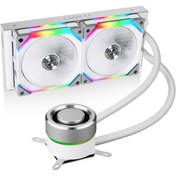 Resim Lian Li Galahad Aıo Unı Fan Sl Edition 240mm Beyaz Rgb Işlemci Sıvı Soğutucu (G89.GA240SLA.01) 