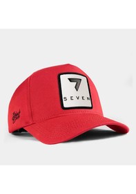 Resim Blackbörk Premium Kırmızı Şapka Cap 7 Logo Kırmızı 