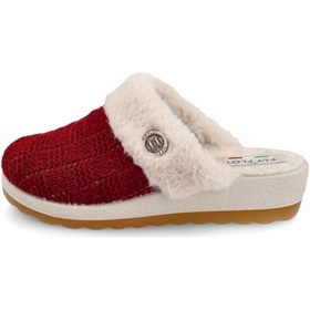 Resim 6314-burgundy Terlik/ Panduf Ev Kadın 44 X59 Kr Fly Flot Cloth Woman Slıpper 6314-burgundy 