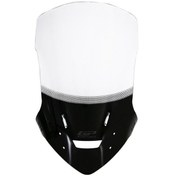 Resim GP Kompozit Honda NC 700 X / NC 750 X 2012-2015 Uyumlu Baskılı Tur Camı Şeffaf 58 cm 