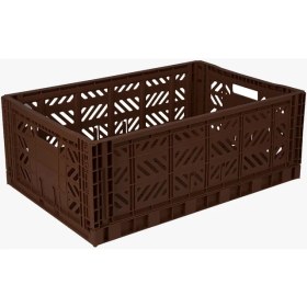 Resim Aykasa 604022 Maxibox Brown Katlanabilir Kasa 