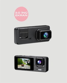 Resim Ilkeshop 3 Kameralı Dvr Araç Kamerası Tam Güvenlik, Tam Kapsama 