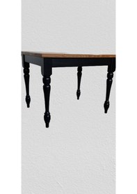 Resim Dosswood Doğal Ahşap Masif Yemek Ve Ofis Masası 