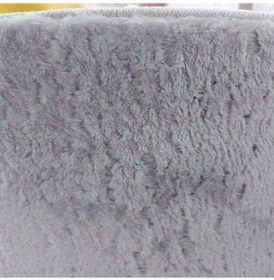 Resim Sarar Gri Banyo Salon Mutfak Çocuk Odası Tavşan Tüyü Peluş Halı 