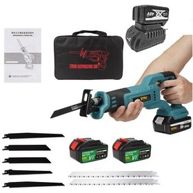 Resim Staxx Power STKM4810 48 V Samsung Akülü Tilki Kuyruğu Testere + 7 Bıçak 