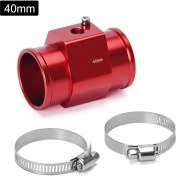 Resim Xiyu Shop Kırmızı 40MM Stil 1 Adet Su Sıcaklığı Sıcaklığı Ortak Boru Sensörü Göstergesi Radyatör Hortumu Adaptörü Boyutu (Yurt Dışından) 