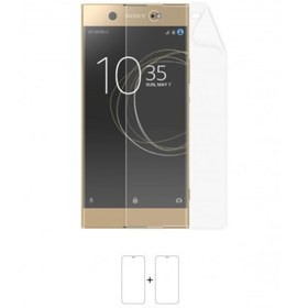 Resim Wrapsol Sony Xperia Xa1 Ultra Ekran Koruyucu Kaplama Darbe Emici Poliüretan Film Amerika Üretimi 