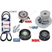 Resim Gva Devirdaimli Eksantrik Gergi Kiti Astra F-corsa B-vectra B 1.4i-1.6i-1.8i 16v X14 IS00-GVA 59WPK9003-1 