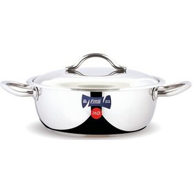 Resim Fms Çelik Lüks Basık Tencere 2006 11.8 Lt-34X10 