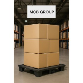 Resim Plastik Euro Palet 80X120 cm 2 Ton Taşıma Kapasitesi(Statik) Euro Palet (Istiflenebilir Palet) 