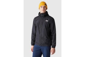 Resim The North Face Antora Erkek Yağmurluk Siyah Kapüşonlu DWR Kaplama Hafif Nefes Alabilir Outdoor 