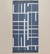 Resim English Home Eterno Dokuma Kilim 80X150 Cm Lacivert 