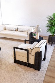 Resim Monika Oturma Grubu-Siyah 