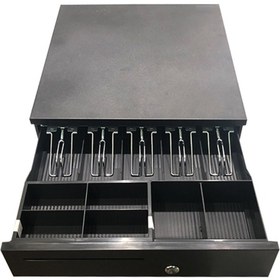 Resim TREND IROMX B56PRC 5 HAZNELİ PARA ÇEKMECESİ METAL SİYAH 