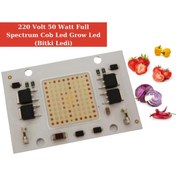 Resim DORA LED 220 Volt 50 Watt Full Spectrum Cob Led Grow Led (bitki Ledi) 