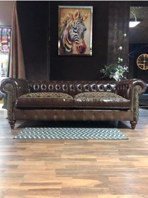 Resim 3A Mobilya Brown Pullap Chesterfield 